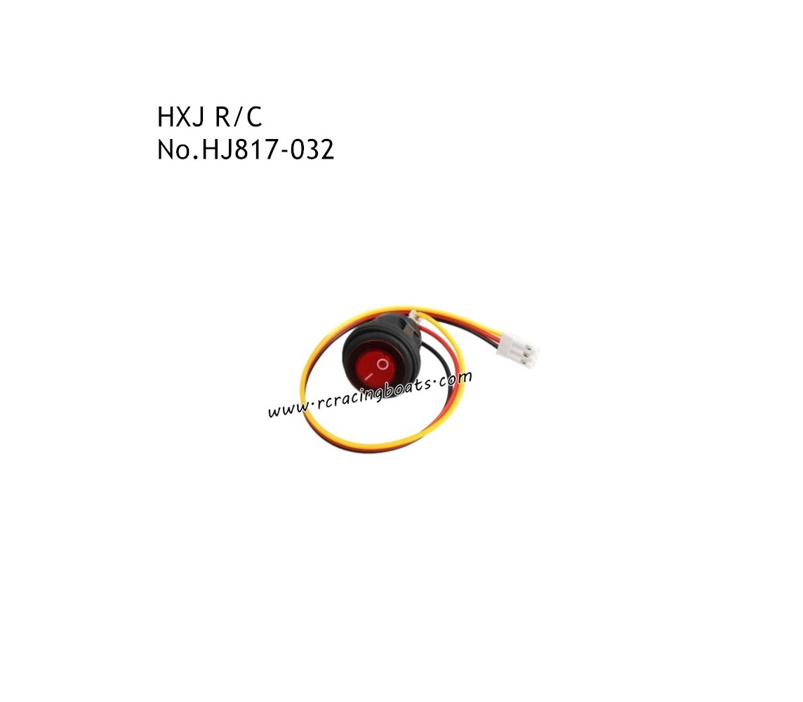 HXJ HJ817 RC Boat Parts Boat Type Power Switch HJ817-032