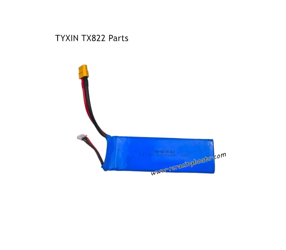 TYXIN TX822 Brushless RC Boat Parts 3S 5200mAh Battery