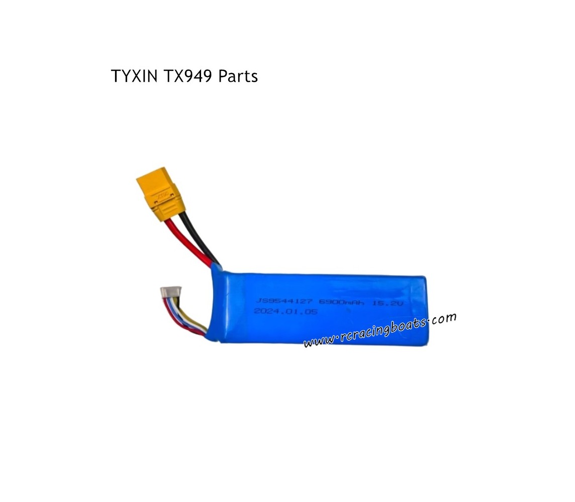 TYXIN TX949 Brushless RC Boat Parts 4S 15.2V 6900mah Battery