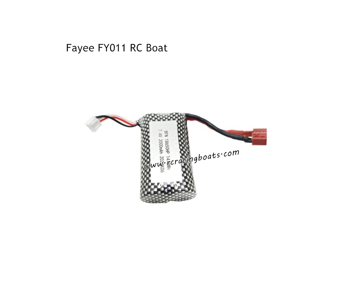 Fayee FY011 High Speed RC Boat Parts 7.4V 2000mAh Battery