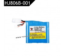 HXJ HJ806B Parts 7.4V 3000mAh Li-ion Battery HJ806B-001