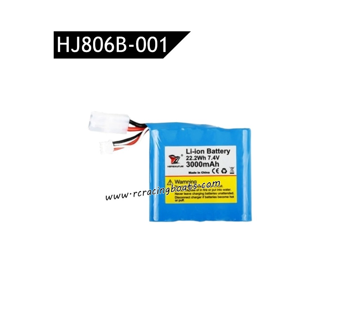 HXJ HJ806B Parts 7.4V 3000mAh Li-ion Battery HJ806B-001