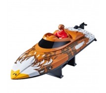 HXJ HJ822 2.4G 4WD High Speed RC Boat New Toys for sale Orange