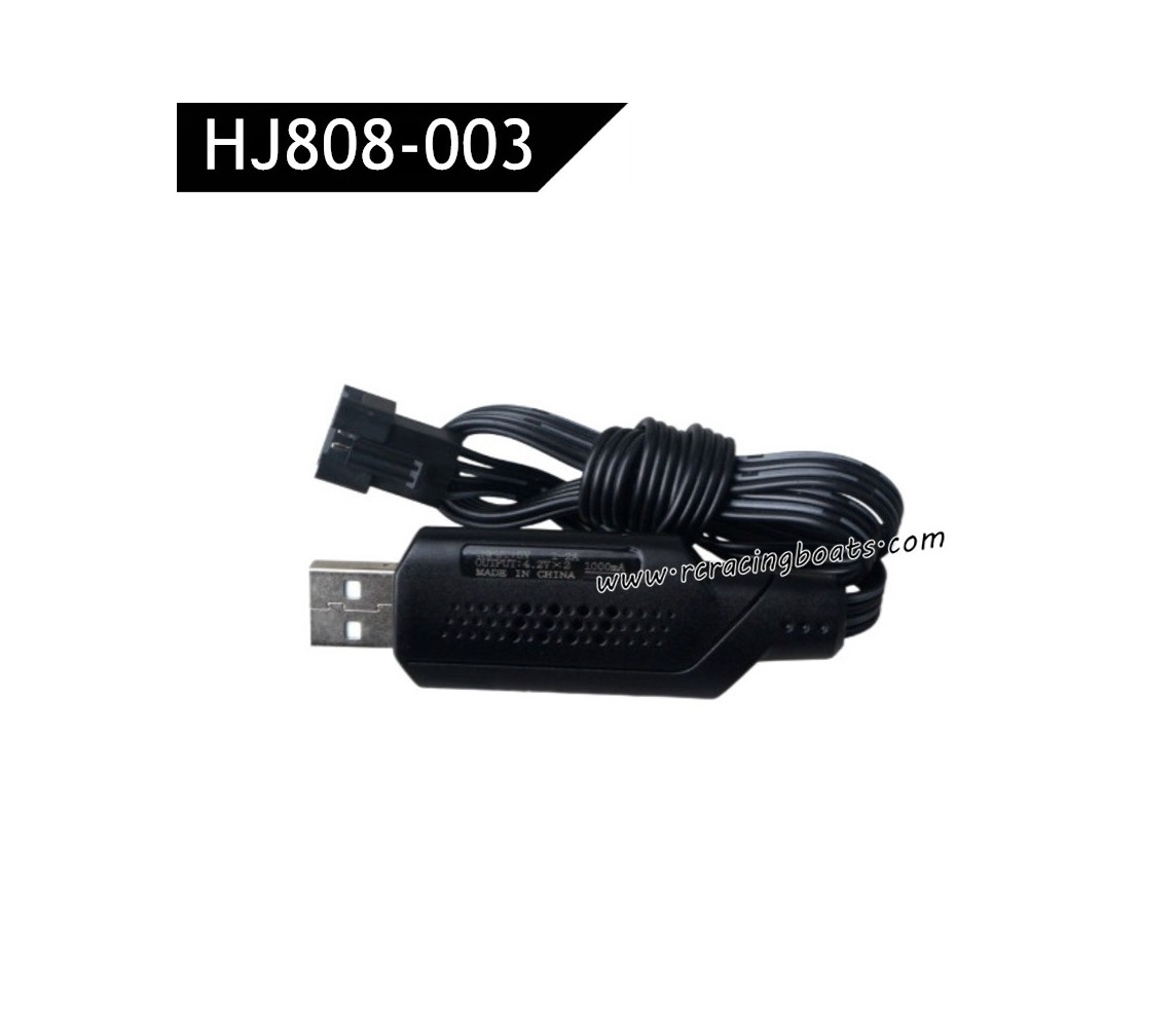 HXJ HJ822 RC Boat Parts USB Charger HJ808-003