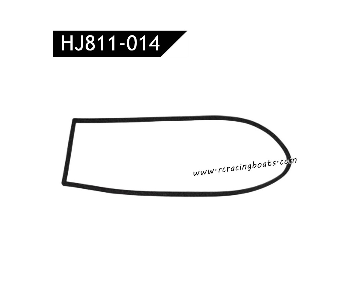 HXJ HJ811 2.4Ghz RC Boat Parts Middle Cover Waterproof Seal HJ811-014