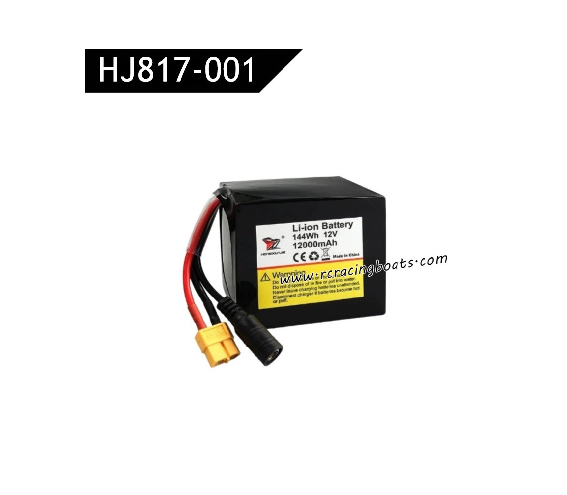 HXJ HJ817 Parts 12V 12000mAh Battery HJ817-001