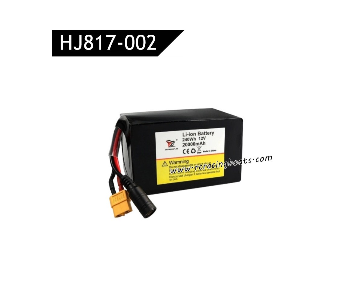 HXJ HJ817 Upgrade Parts 12V 20000mAh Li-ion Battery HJ817-002