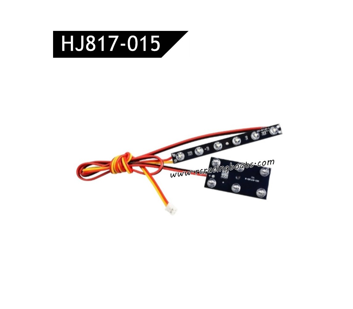 HXJ HJ817 RC Boat Parts Front Rear Lamp Panel Assembly Left HJ817-015