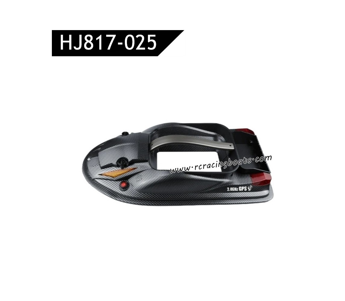 HXJ HJ817 RC Boat Parts Boat Cover GPS Version HJ817-025