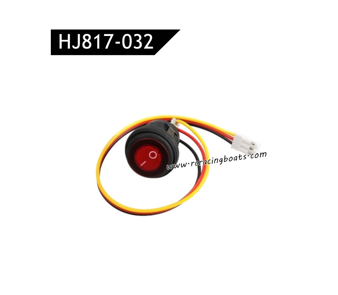 HXJ HJ817 RC Boat Parts Boat Type Power Switch HJ817-032
