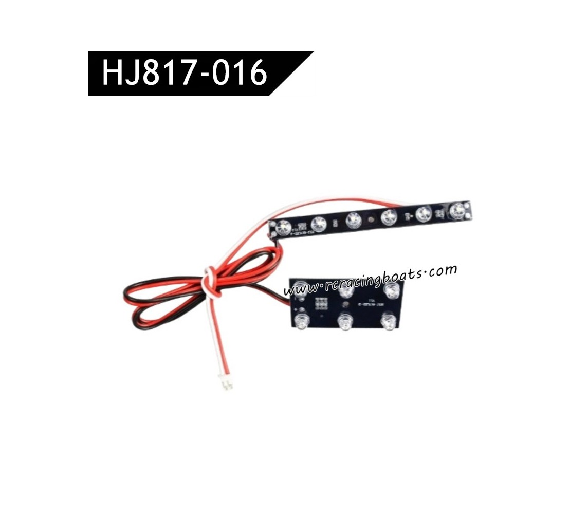 HXJ HJ817 RC Boat Parts Front Rear Lamp Panel Assembly Right HJ817-016