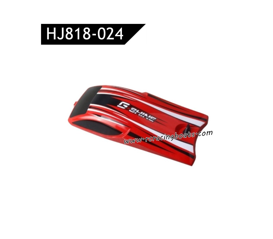 HXJ HJ818 Pro CHASING WAVES RC Boat Parts Boat Cover Red HJ818-024