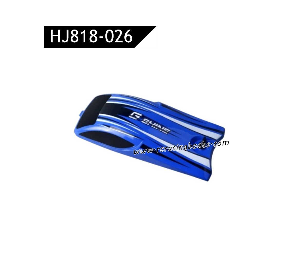 HONGXUNJIE HJ818 CHASING WAVES RC Boat Parts Boat Cover Blue HJ818-026