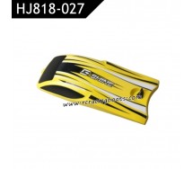 HONGXUNJIE HJ818 CHASING WAVES RC Boat Parts Boat Cover Yellow HJ818-027