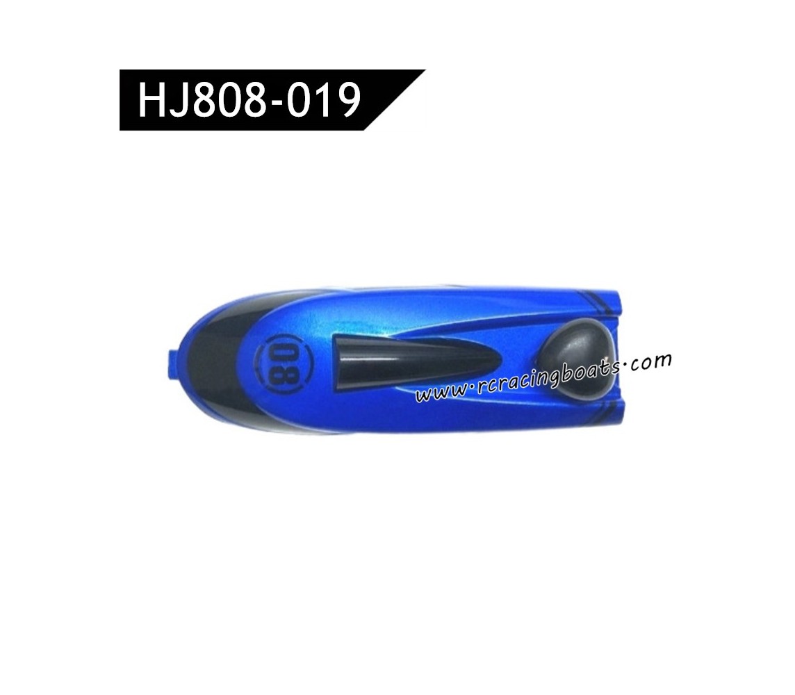 HXJ HJ808 RC Boat Parts Top Cover Blue HJ808-018