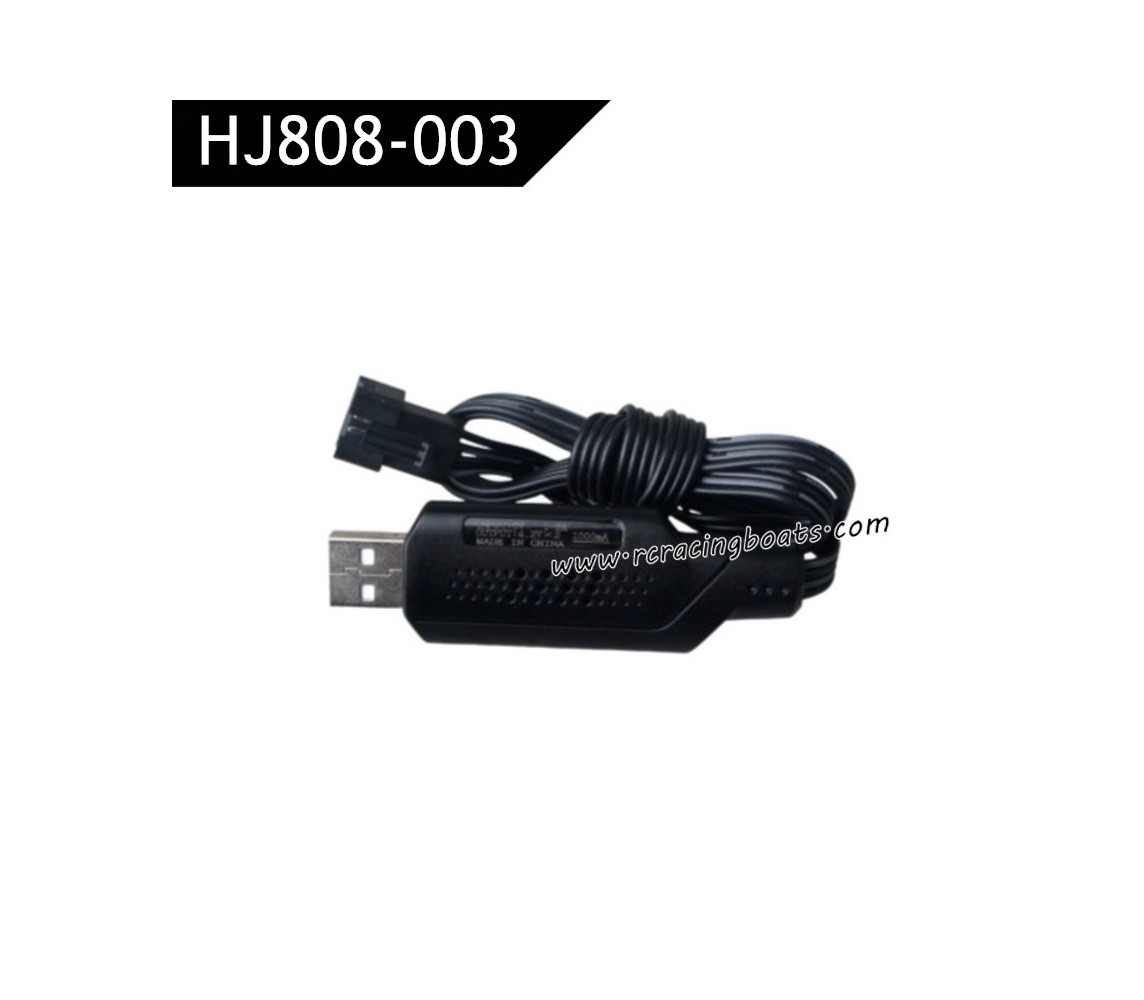 HXJ HJ811 2.4GHz RC Boat Parts USB Charger HJ808-003