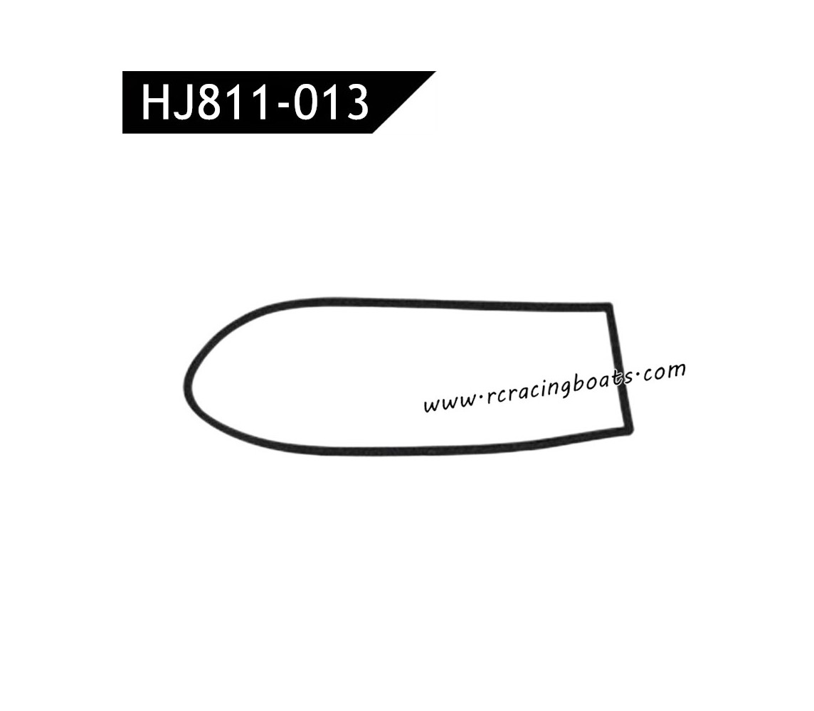 HXJ HJ820 VANDER RC Boat Parts Top Cover Waterproof Seal HJ811-013