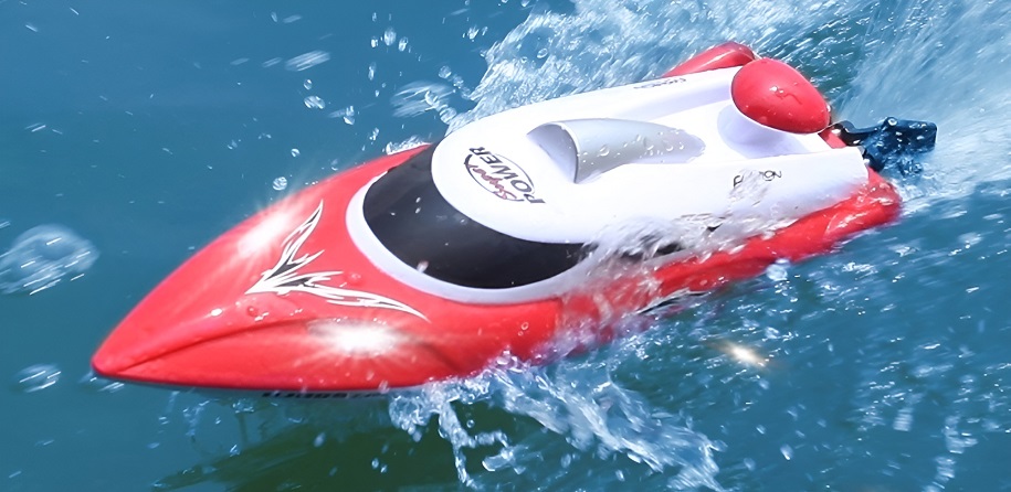 HONGXUNJIE HJ806 High Speed RC Boat Red