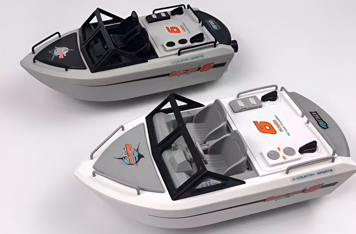 TYXIN TX693 High Speed RC Boat RTR White and Gray Overview