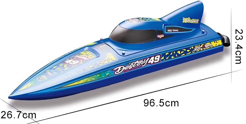 TYXIN TX949 High Speed RC Boat Blue Overview